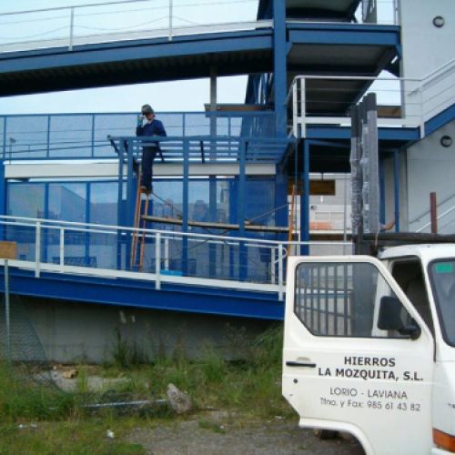 Trabajos realizados por la empresa Hierros La Mozquita